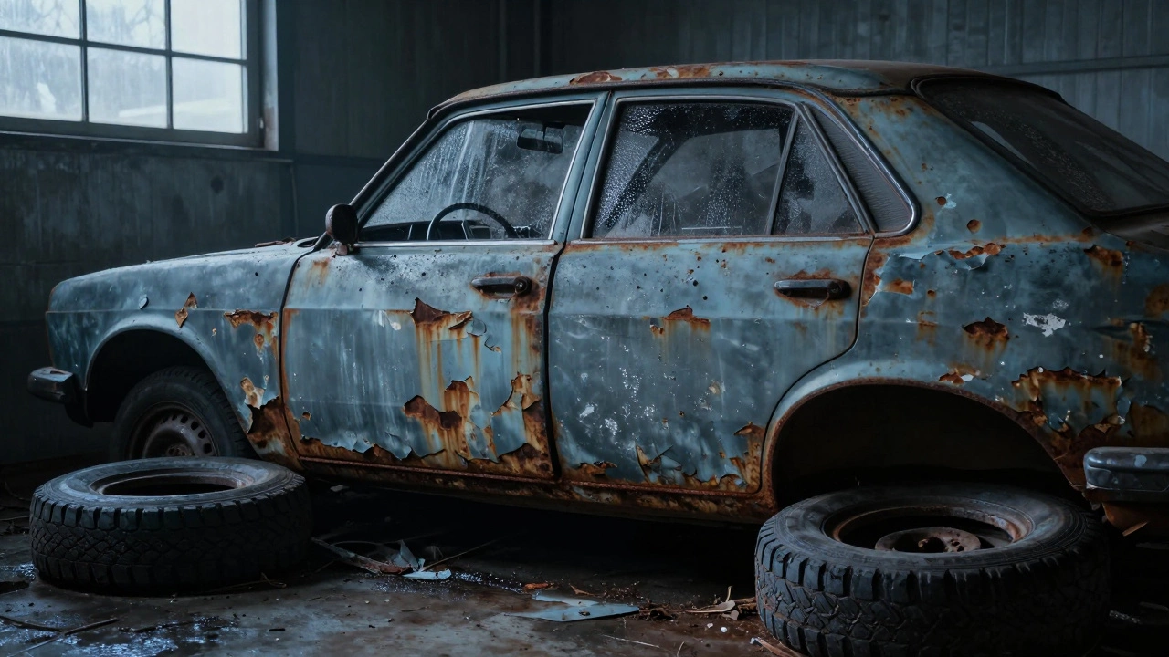 Что будет, если оставить машину стоять на 3 года?