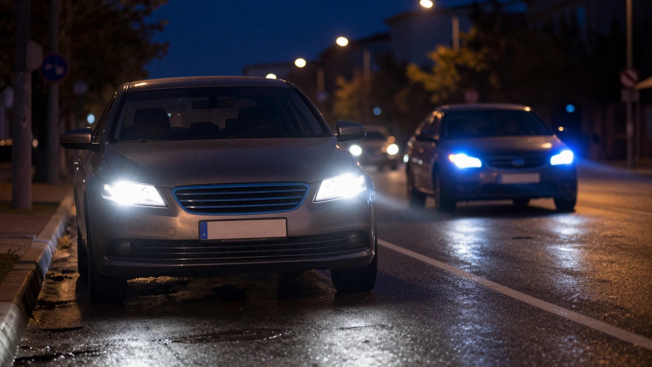 Какой цвет нельзя ставить на фары машины: закон и штрафы 2026