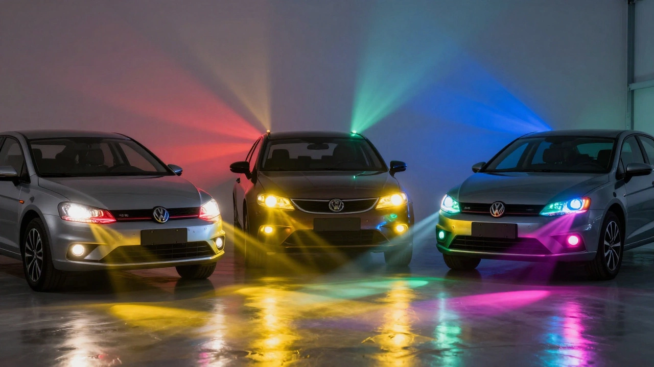 Сравнение легальных и нелегальных автомобильных огней